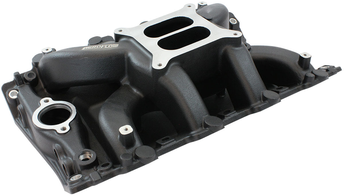 AF6210-4000 - HOLDEN 304 VN INTAKE MANIFOLD DUAL PLANE AIR GAP BLACK