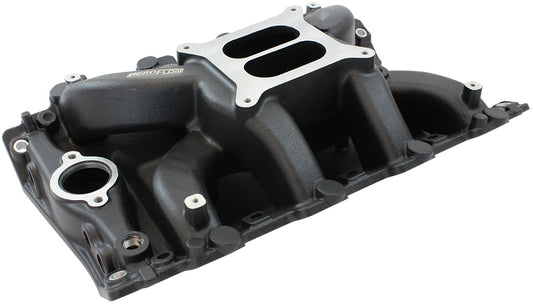 AF6210-4000 - HOLDEN 304 VN INTAKE MANIFOLD DUAL PLANE AIR GAP BLACK