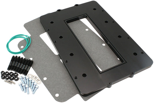 AF6286-0000 - 6-71 8-71 BLOWER TOP PLATE MODULAR INTAKE MANIFOLD BLACK BILLET AF 6286-0000