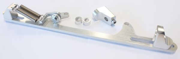 AF64-2002S - BILLET THROTTLE CABLE BRACKET SILVER SUITS 4500 STYLE