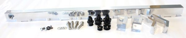 AF64-2004P - FUEL RAIL KIT BA BF POLISHED FORD 6 CYLINDER BARRA