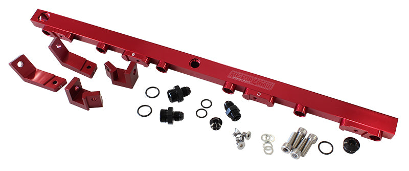 AF64-2004R - FUEL RAIL KIT BA BF RED FORD 6 CYLINDER BARRA