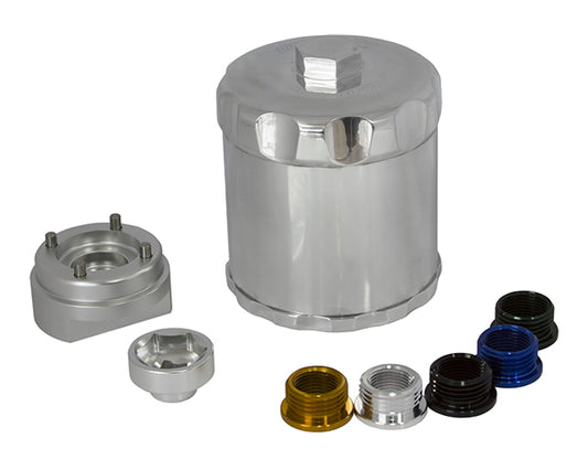 AF64-2016P - AEROFLOW OIL FILTER POLISHED 3/4,13/16, M18,M20 & M22X1.5