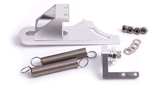 AF64-2031S - THROTTLE RETURN SPRING BRACKETSILVER SUITS 4150 STYLE CARBS