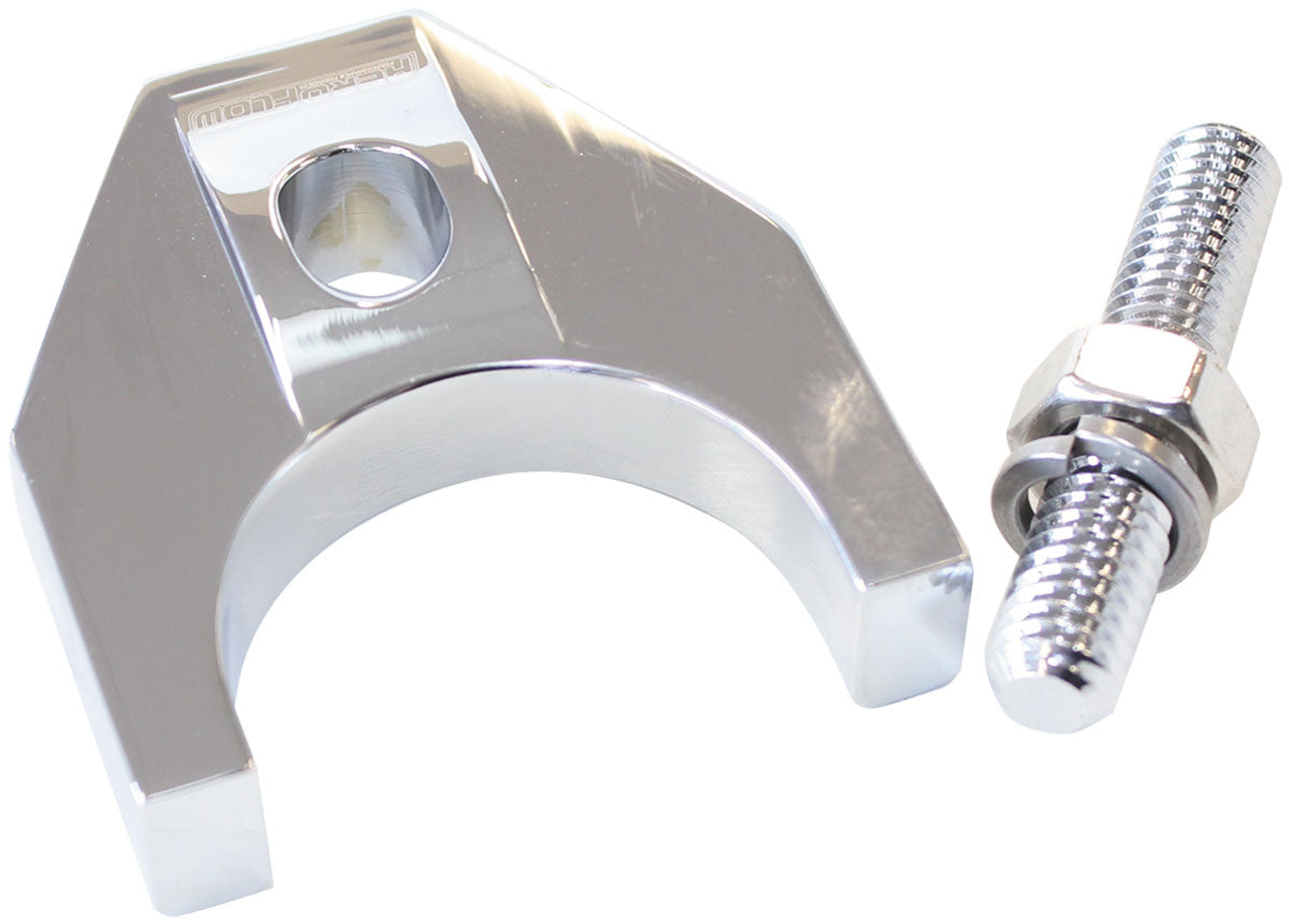 AF64-2032C - BILLET DISTRIBUTOR HOLD DOWN CHROME BRACKET SUITS ALL CHEV