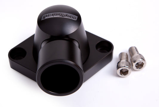 AF64-2034BLK - BILLET THERMOSTAT HOUSING SBC BBC HOLDEN BLACK SWIVEL