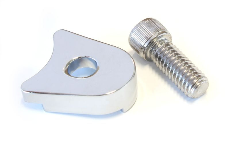 AF64-2035C - BILLET DISTRIBUTOR HOLD DOWN CHROME CLAMP WINDSOR & 351C
