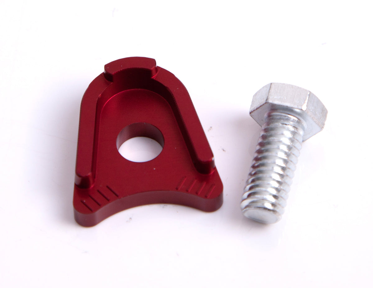 AF64-2035R - BILLET DISTRIBUTOR HOLD DOWN RED CLAMP FORD WINDSOR & 351C