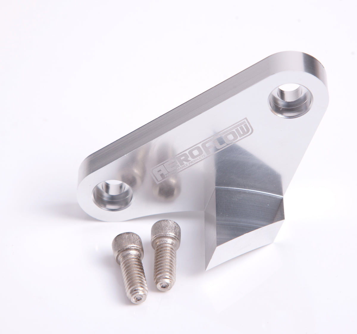 AF64-2040S - BILLET CLEV TIMING POINTER SILVER SUITS 302 351C