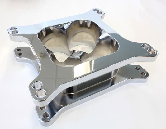 AF64-2071C - VELOCITY CARB SPACER 2" 4150 BOLT ON HORSEPOWER SQUARE BORE