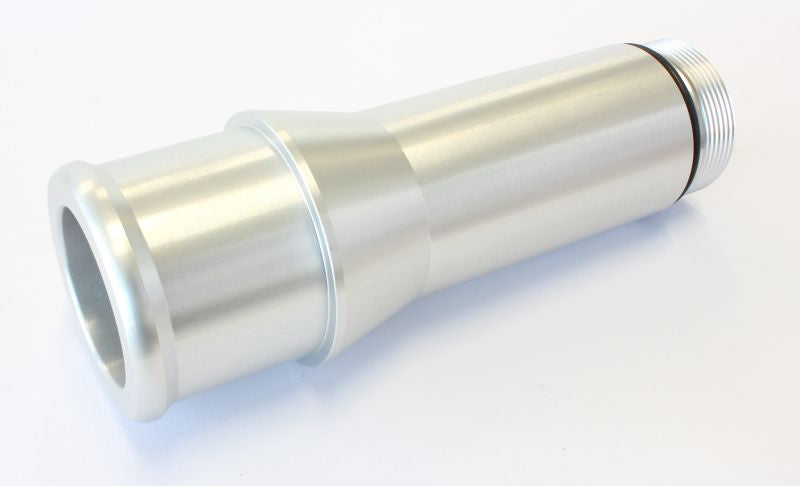 AF64-2081S - 1.5" RADIATOR HOSE ADAPTER SILVER LONG 4.5" LENGTH CVR
