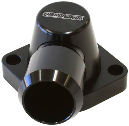AF64-2092BLK - BILLET THERMOSTAT HOUSING BLACGM LS1 LS2 90 DEG SWIVEL