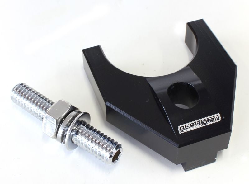 AF64-2093BLK - BILLET DISTRIBUTOR HOLD DOWN BLACK LARGE V2 WINDSOR & 351C