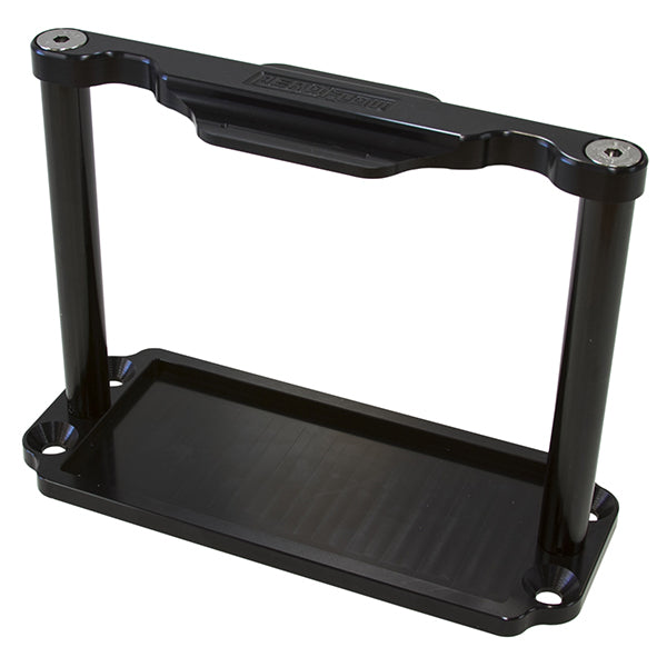 AF64-2100BLK - BATTERY HOLD DOWN TRAY BLACK BILLET ODPC680 S680