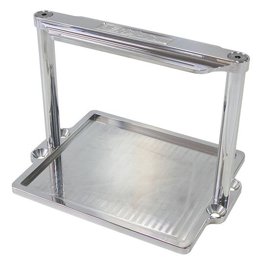 AF64-2102 - BATTERY HOLD DOWN TRAY POLISHED BILLET ODPC1200 S1200