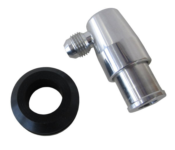AF64-2107 - BILLET PCV VALVE SUITS 1-1/4" HOLES IN COVER -6AN MALE