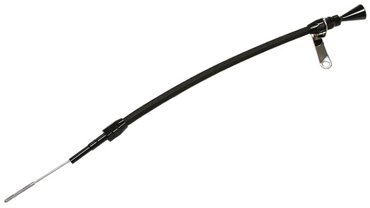 AF64-2111BLK - Stainless Steel Flexible Engine Dipstick - Black Suit Chevy LS Series