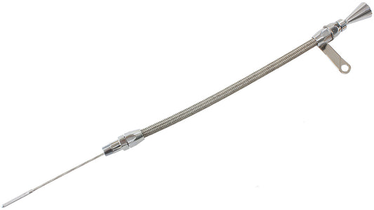AF64-2123 - 1/4" NPT UNIVERSAL DIPSTICK CHROME, 20.75" OAL CAN BE CUT