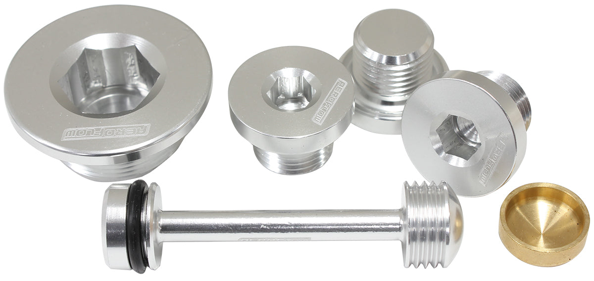 AF64-2125 - GM LS WELSH PLUG KIT WITH 6061 BARBELL FREEZE