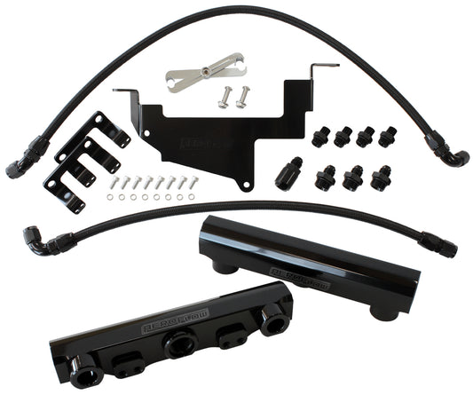 AF64-2131BLK - TOYOTA 86 / BRZ FUEL RAIL KIT -8ORB INLETS / OUTLETS SCION