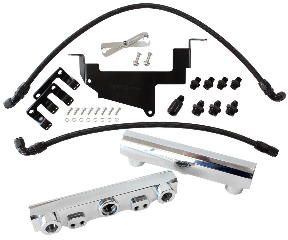AF64-2131P - TOYOTA 86 / BRZ FUEL RAIL KIT -8ORB INLETS / OUTLETS SCION