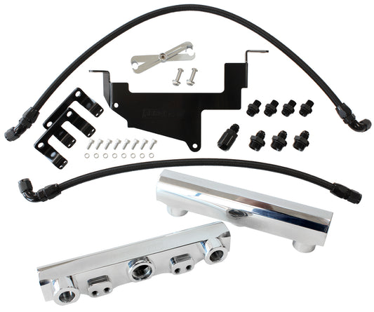 AF64-2131P - TOYOTA 86 / BRZ FUEL RAIL KIT -8ORB INLETS / OUTLETS SCION