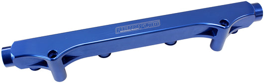 AF64-2133 - AUDI VW 1.8L 20V FUEL RAIL -8ORB INLETS / OUTLETS BLUE