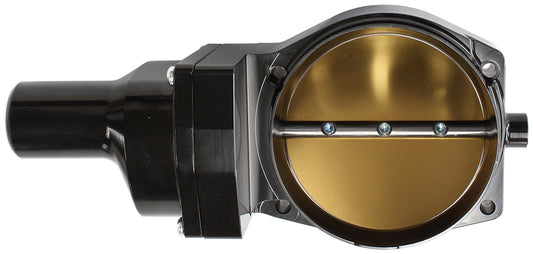AF64-2134BLK - Billet 102mm Fly-By-Wire Throttle Body Black Finish. Suit GM LS Series