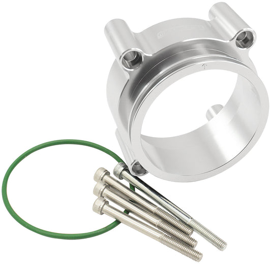 AF64-2148 - FORD FG DBW 70mm THROTTLE ADAPTER INTERCOOLER CLAMP 3" BARRASILVER Aeroflow - AF 64-2148