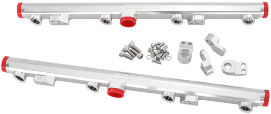 AF64-2155S - GM LS1 LS2 FUEL RAIL SILVER LS3 LS6 L76 L99 -8ORB LS
