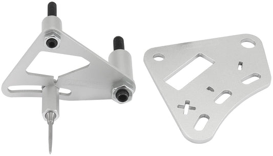 AF64-2161S - BILLET LS2/3 TIMING POINTER SUIT 6.75" 7.5" BALANCER SILVE