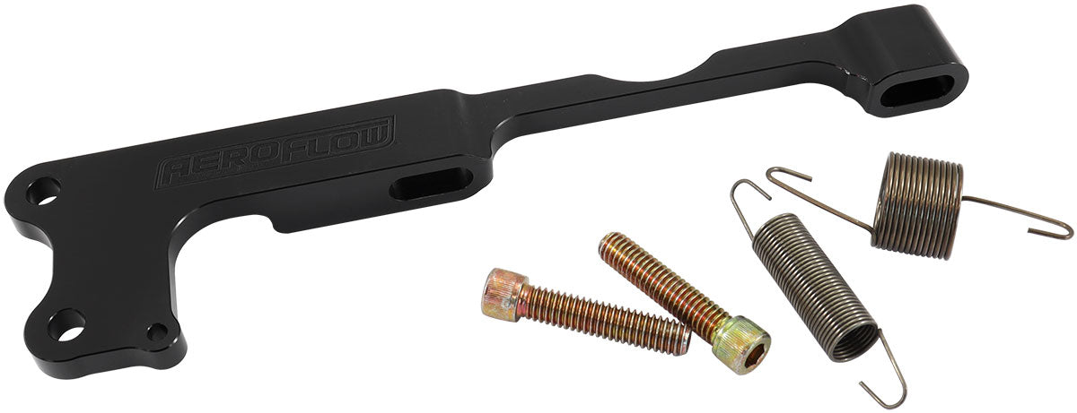 AF64-2173BLK - HOLLEY SNIPER THROTTLE BRACKETEFI CABLE MOUNTING BLACK