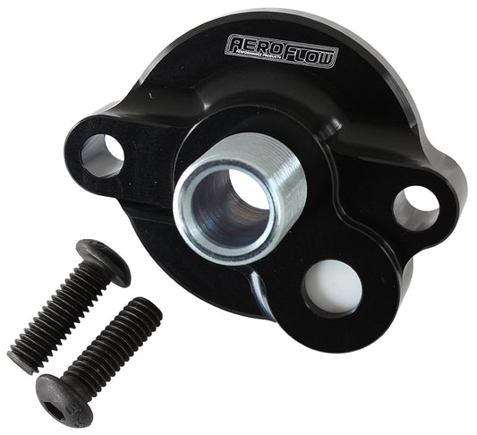 AF64-2185BLK - SB CHEV OIL FILTER ADAPTER 15 PSI INTERNAL BYPASS OFA