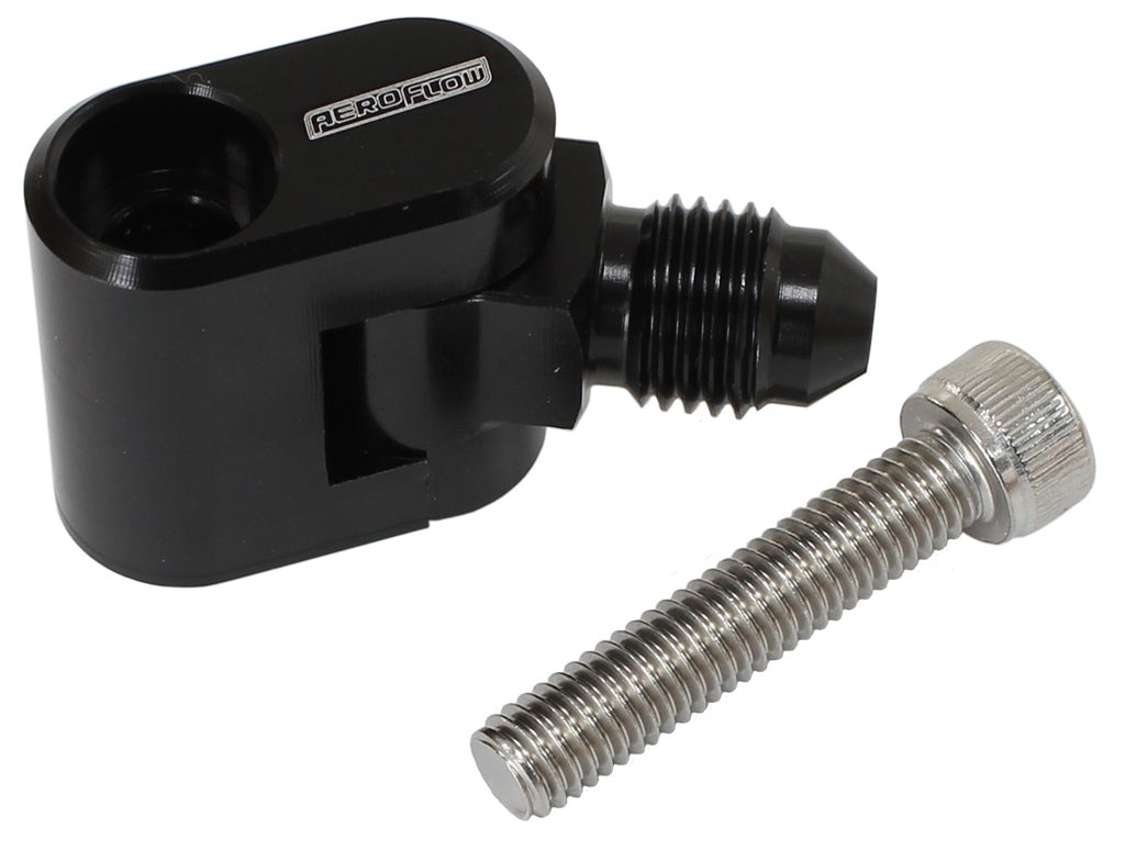 AF64-2187BLK - SWIVEL GM LS WATER CROSS- OVER ADAPTER -4AN STEAM VENT