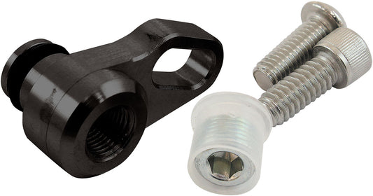 AF64-2193 - GM LS3 MAP SENSOR PORT ADAPTERREMOTE 1/8" NPT BLACK OEM MANIFOLD Aeroflow - AF 64-2193