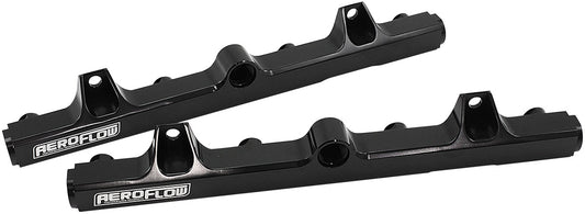 AF64-2214BLK - FUEL RAIL KIT FORD COYOTE V8 BLACK MUSTANG FALCON BOSS