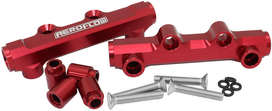 AF64-2257R - SUBARU EJ20 EJ25 FUEL RAIL RED TOP FEED WRX STI XT GT