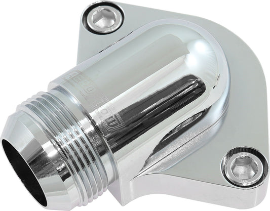 AF64-2334C - BILLET THERMOSTAT HOUSING LOW PROFILE -20AN SBC BBC CHROHOLDEN Aeroflow AF 64-2334C