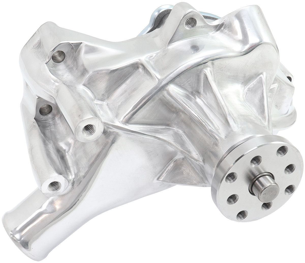 AF64-2351P - SMALL BLOCK CHEV LONG WATER PUMP POLISHED SBC
