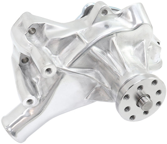 AF64-2351P - SMALL BLOCK CHEV LONG WATER PUMP POLISHED SBC