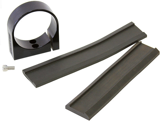 AF64-2901BLK - BILLET FUEL PUMP BRACKET BOSCHBLACK SINGLE SUITS BOSCH AF49