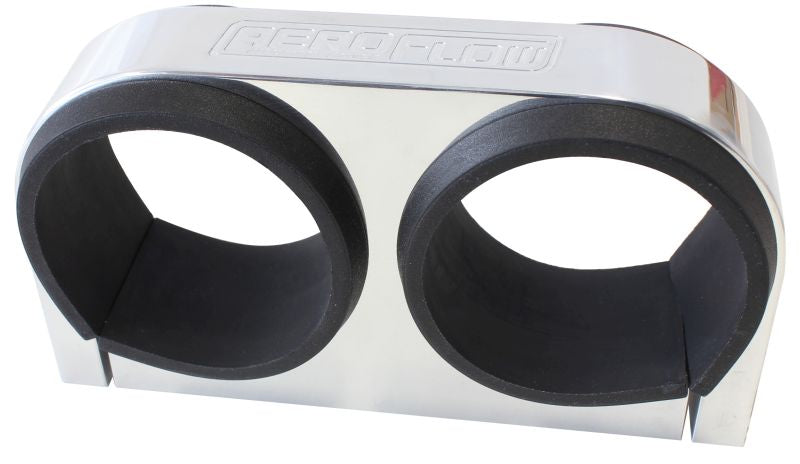 AF64-2902P - BILLET FUEL PUMP BRACKET BOSCHPOLISH DUAL SUITS BOSCH / AF49