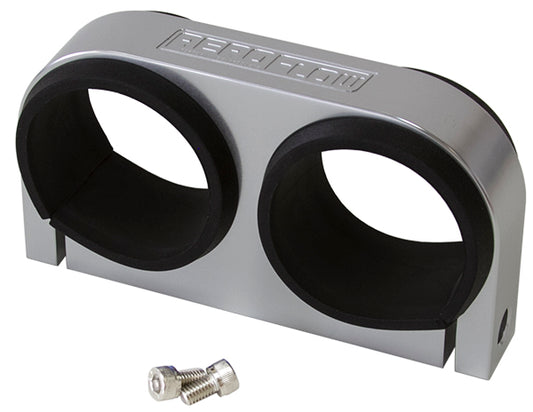 AF64-2902S - BILLET FUEL PUMP BRACKET BOSCHSILVER DUAL SUITS BOSCH / AF49