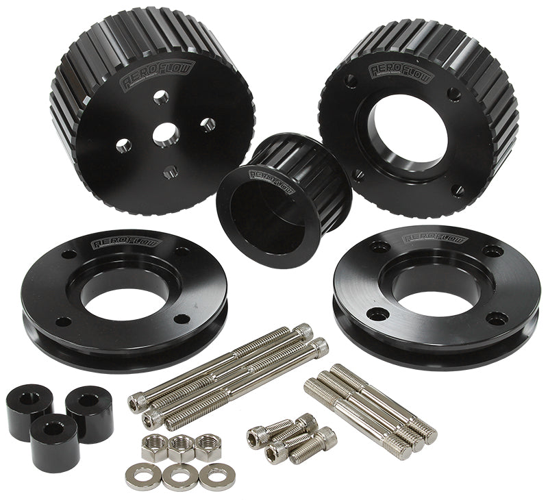 AF64-3006BLK - GILMER DRIVE KIT - BLACK HOLDEN 5.0L 304ci V8 VN-VS