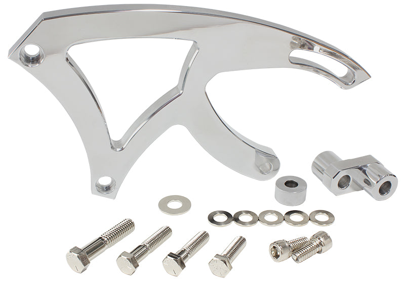 AF64-4009 - BILLET CLEV POWER STEER BRACKET SAGINAW P/STEER PUMPS