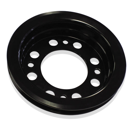 AF64-4023BLK - HOLDEN V8 CRANK V PULLEY HQ-WBSUITS EARLY RED W/PUMP BLACK