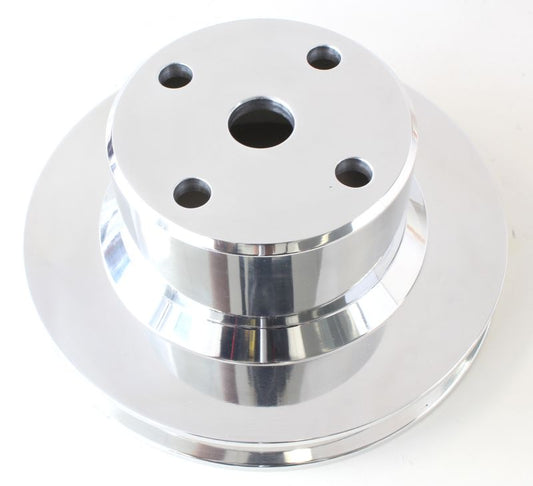 AF64-4024 - HOLDEN V8 WATER PUMP V PULLEY SUIT VN-ON JUMBO PUMP POLISHED