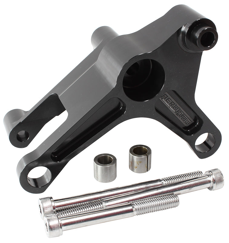 AF64-4027BLK - CHEV LS ALT BRACKET VT-VZ STD POSITION USE FACTORY ALTER