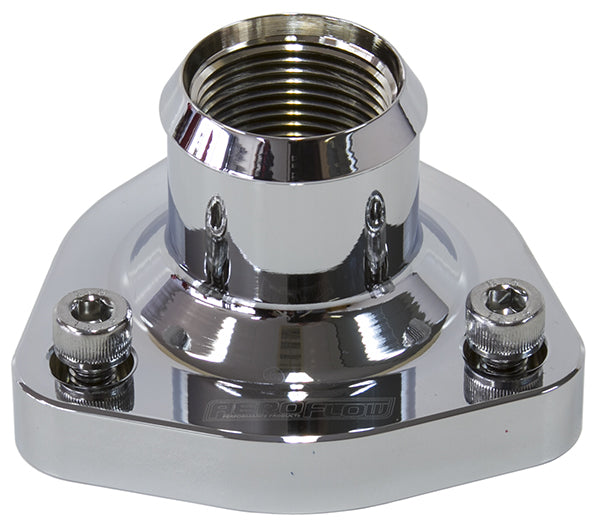 AF64-4029C - RB20 RB25 RB30 HOLDEN NISSAN CHROME THERMOSTAT HOUS