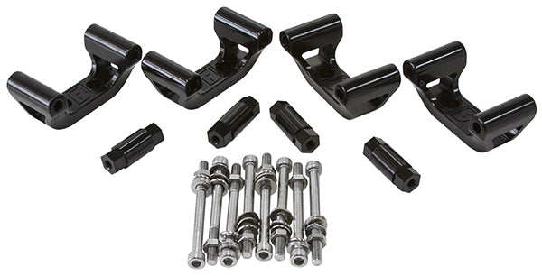 AF64-4032BLK - CHEV LS1 / LS6 COIL MOUNTS BILLET RELOCATION BRACKETS